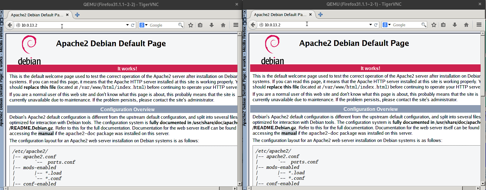 Página web del Distrito 13